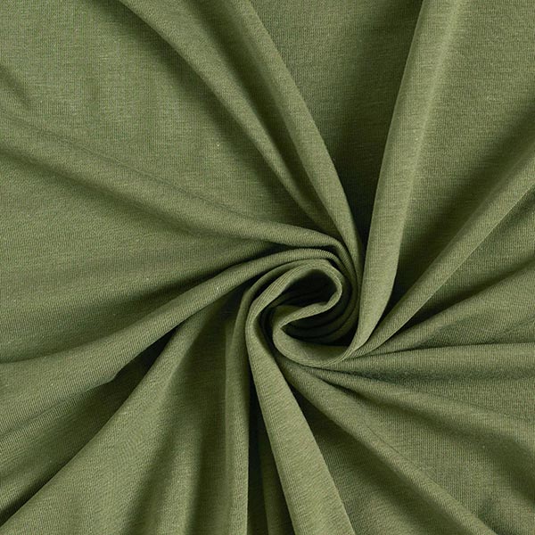 Bambou Jersey viscose Uni – olive