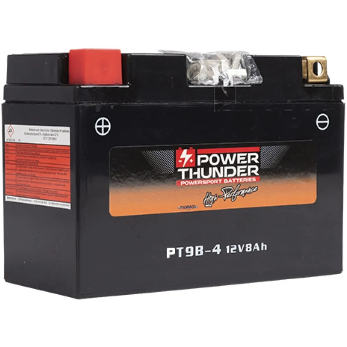 Batterie Power Thunder PT9B-4 Activée Usine Sans Entretien - Batterie