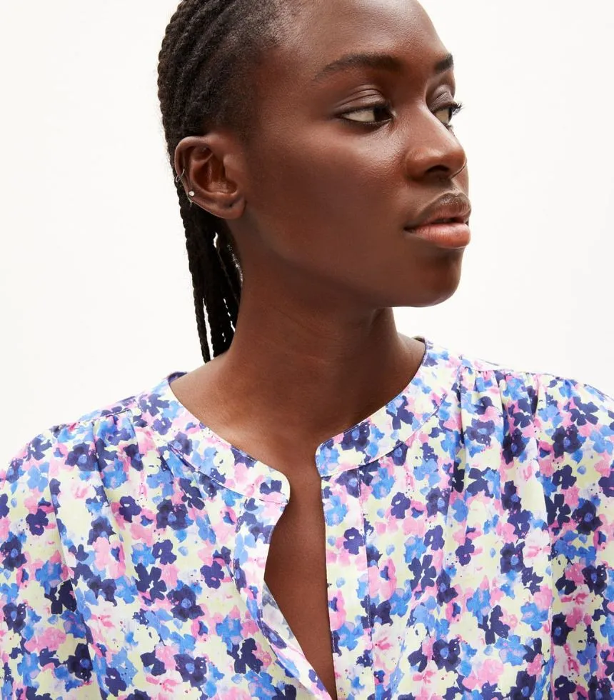Blouse florale
