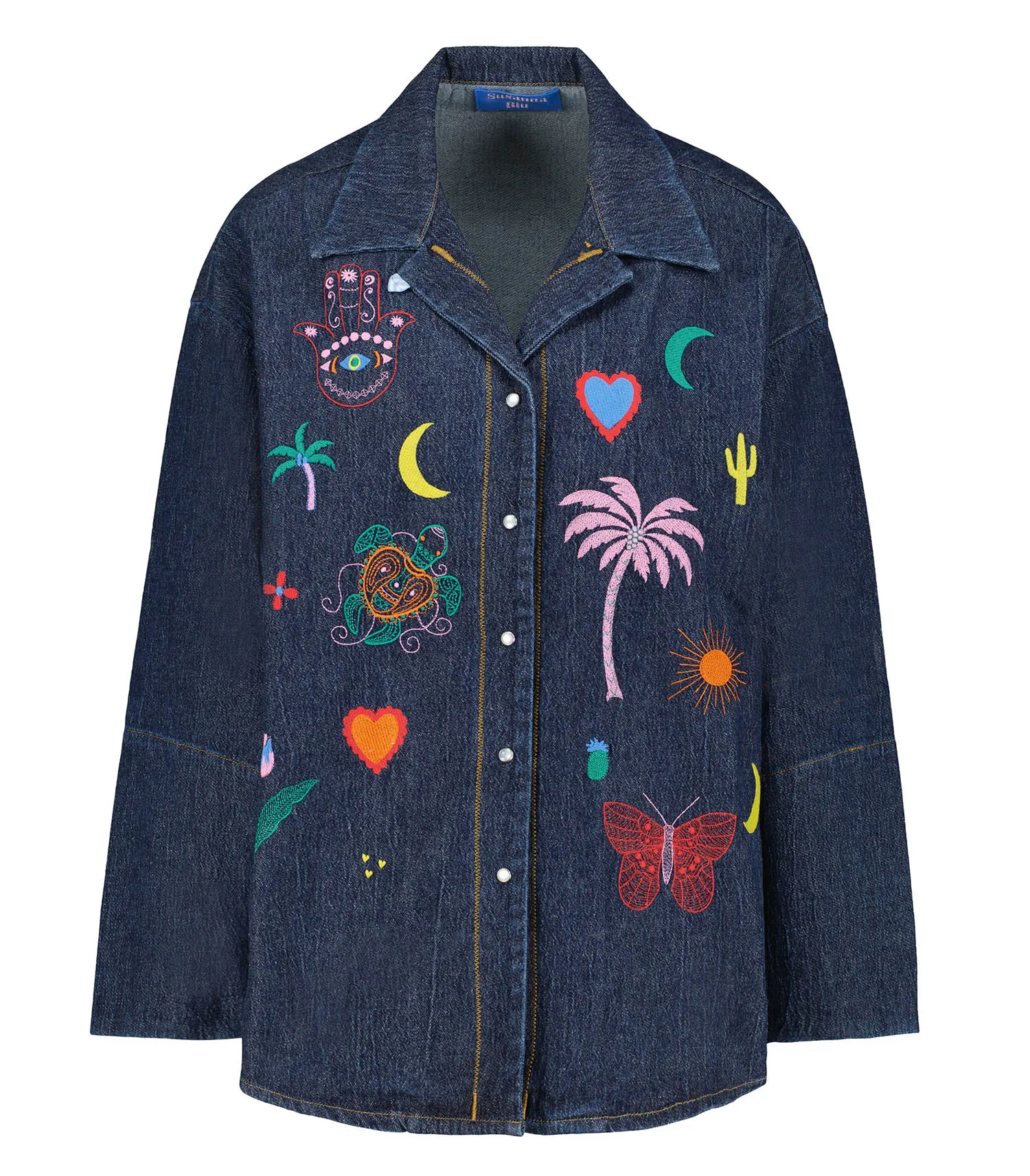 Blouse Gardenia Bleu Susanna Blu - Jane de Boy