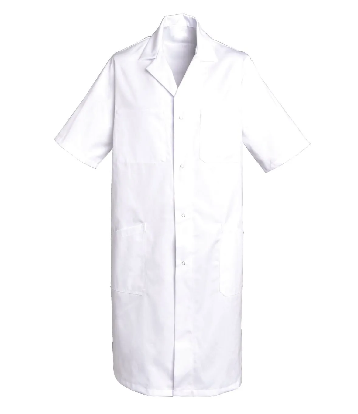 Blouse homme manches courtes coton Oscar Blanc - SNV