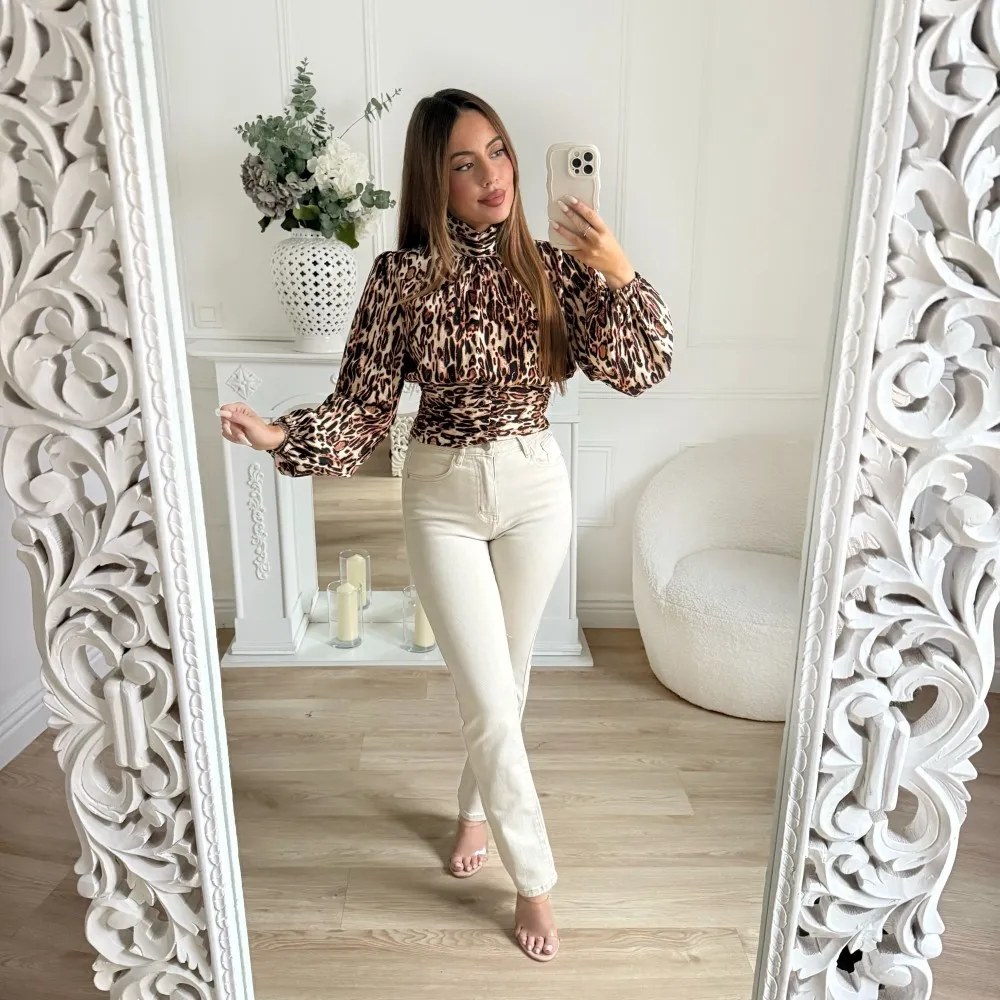 BLOUSE LÉOPARD
