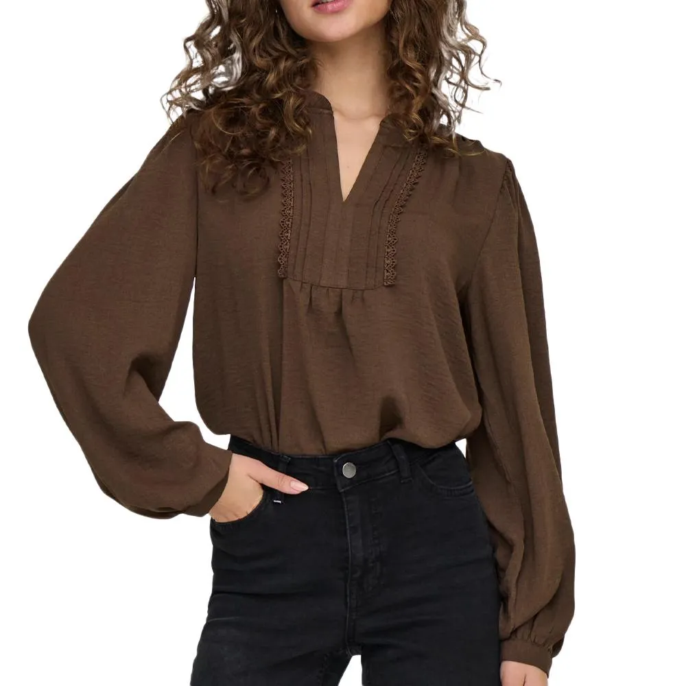 Blouse Marron Femme JDY Rachel