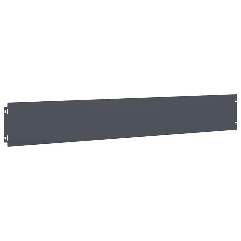 Bordures pelouse 50pcs anthracite 15x103cm acier laminé à froid