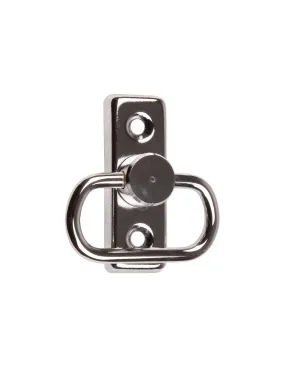 bouton anneau chrome