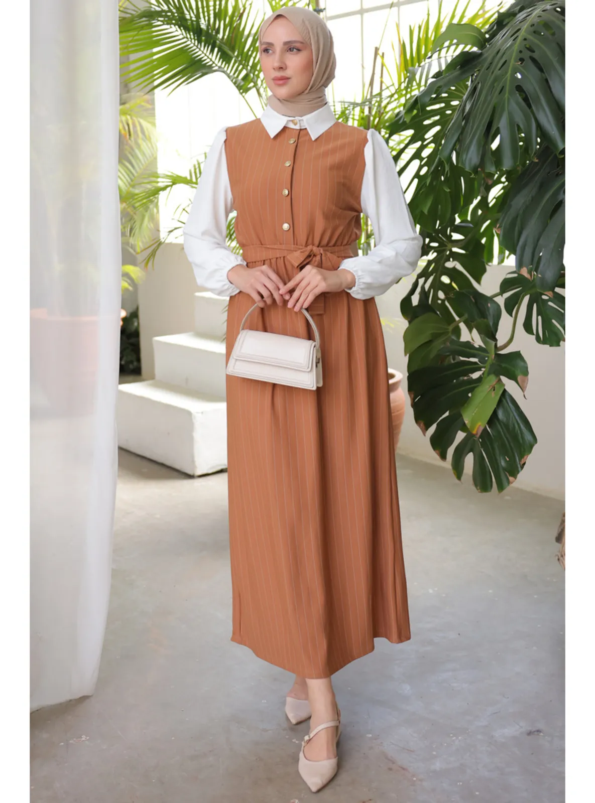 Camel - Modest Dress