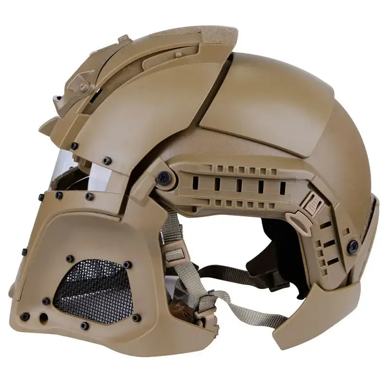 Casque avec surplus militaires