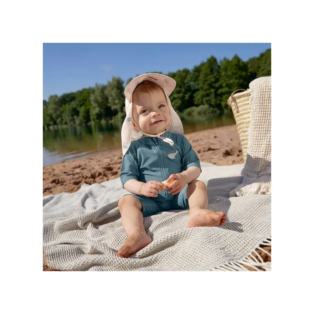 Casquette Protège-Nuque Enfant Splash&Fun Animaux de la Mer - Lässig