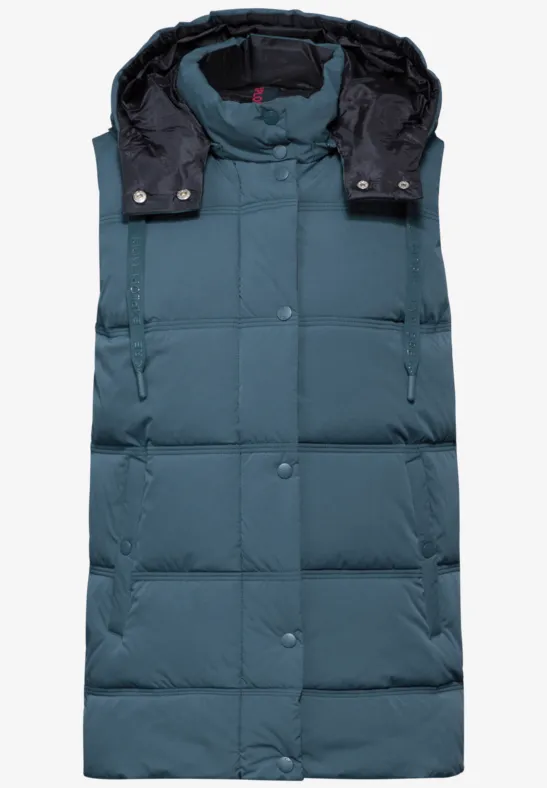 CECIL Gilet avec capuche 
