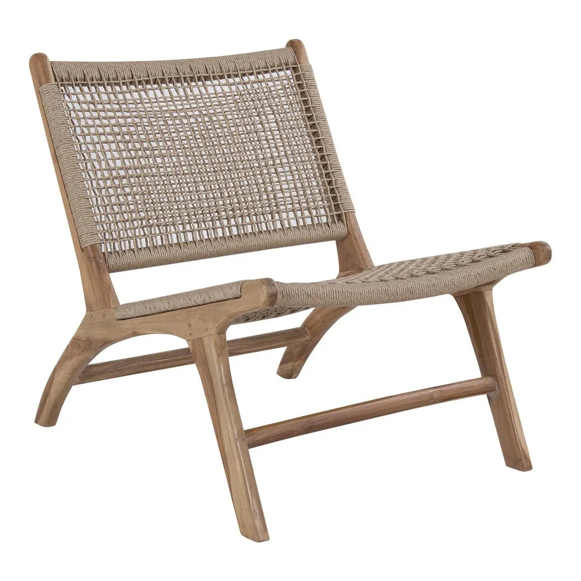 Chaise en Polyrotin et Teck BERY | Chaise 3 SUISSES