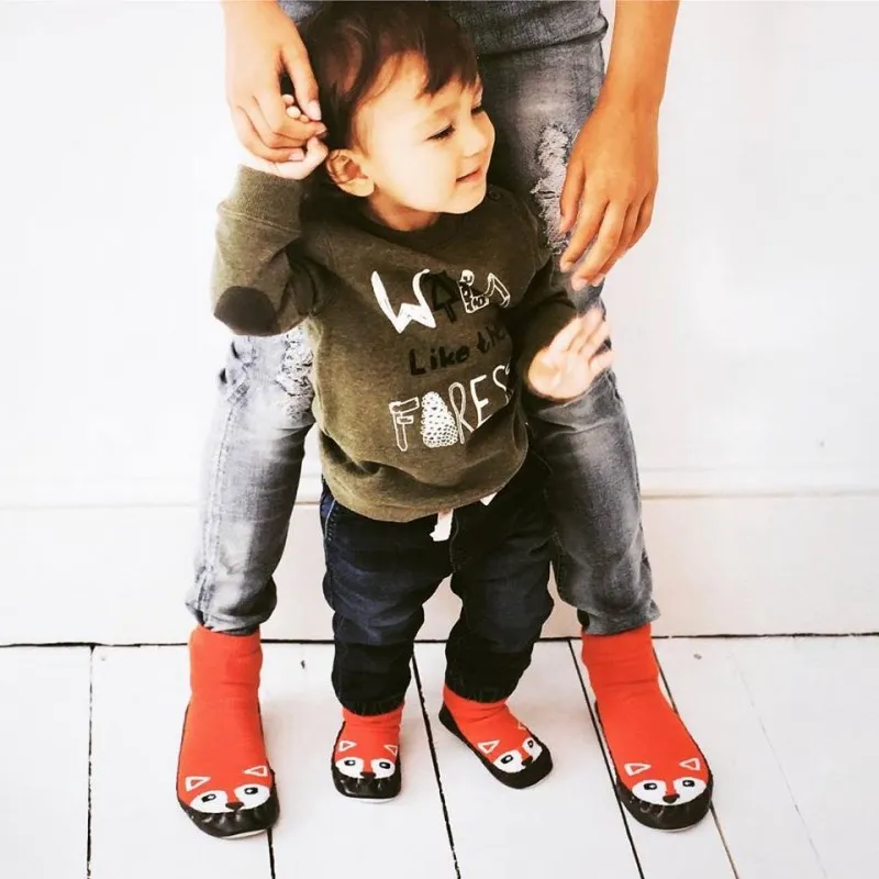 Chaussons Chaussettes Mr. Fox 0-6 Mois