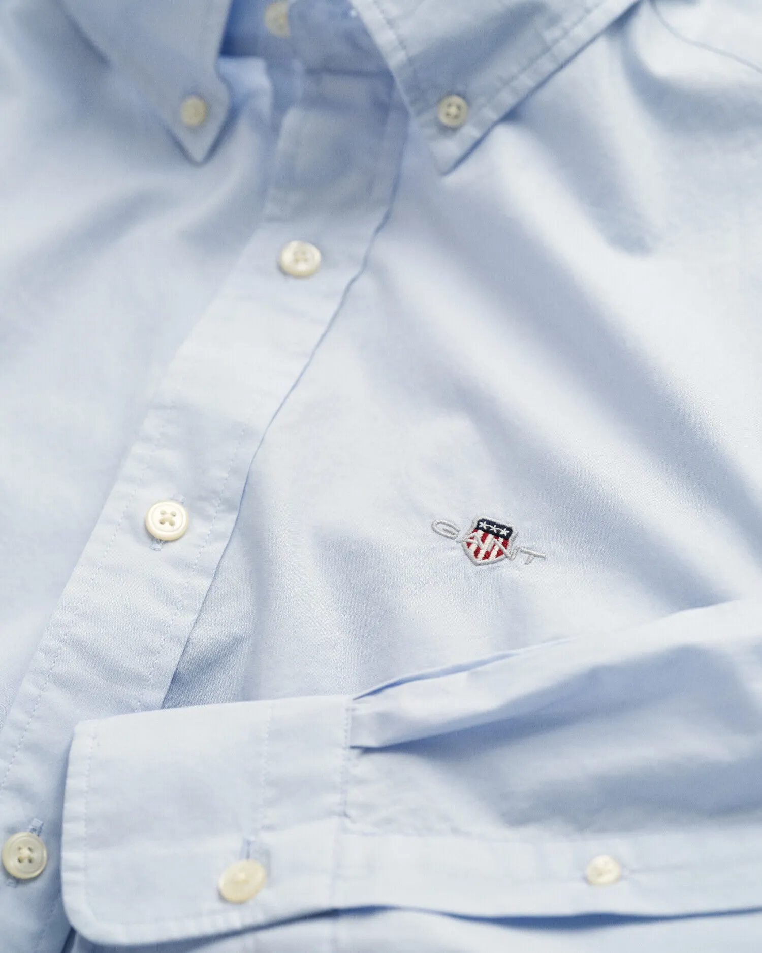 Chemise slim fit en popeline classique
