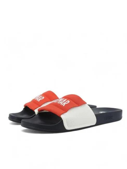 Colmar Slipper Iconic Chaussons Marine-Rouge-Blanc - Achetez À Prix Outlet!