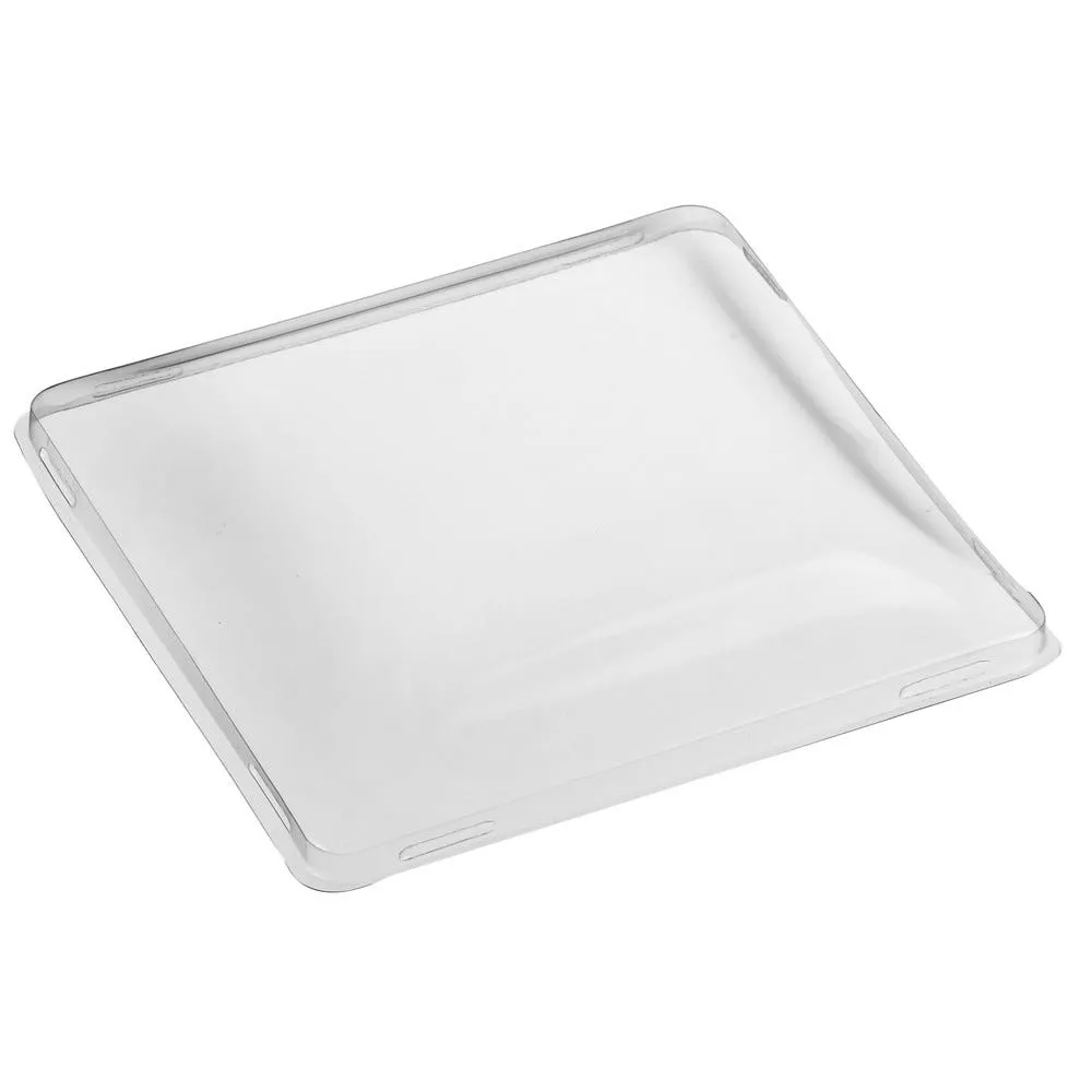 Couvercle carré pour saladier Imagine 900ml réf 38754 PET 17x3cm - par 100