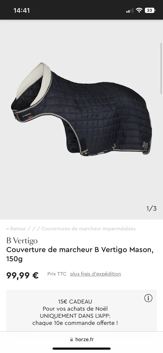 Couverture marcheur