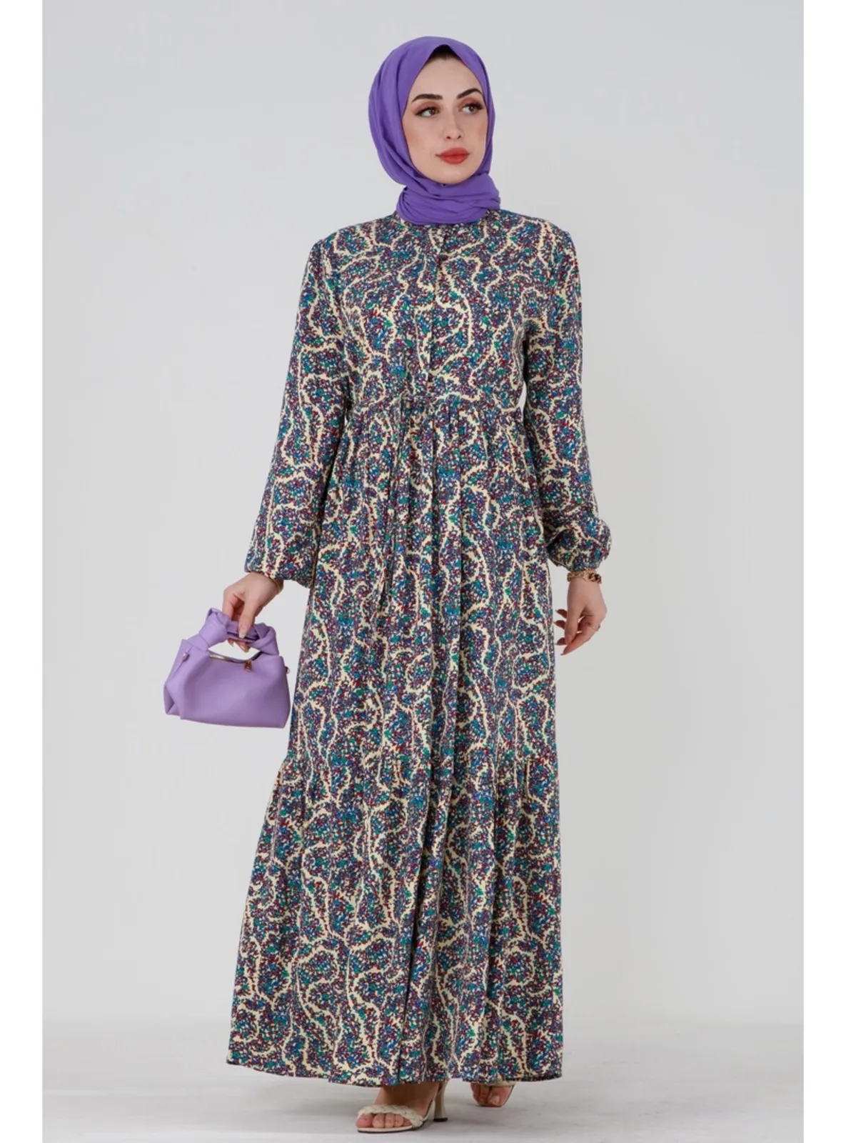 Cream - Modest Dress
