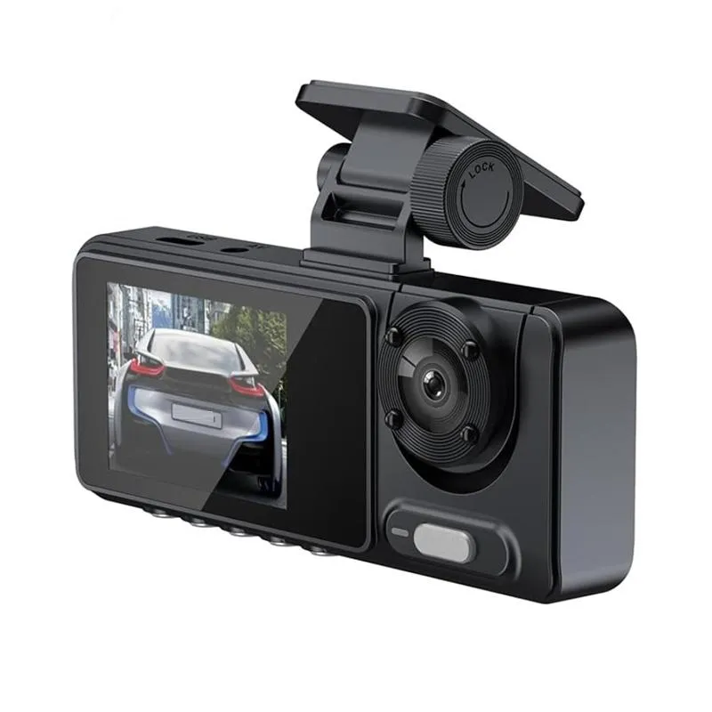 Dashcam Vision Nocturne 2K+720P GPS WIFI Enregistrement 24H