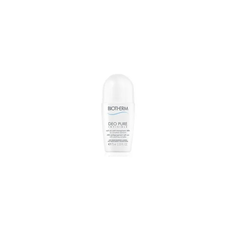 DEO PURE INVISIBLE ROLL ON 75ML BIOTHERM