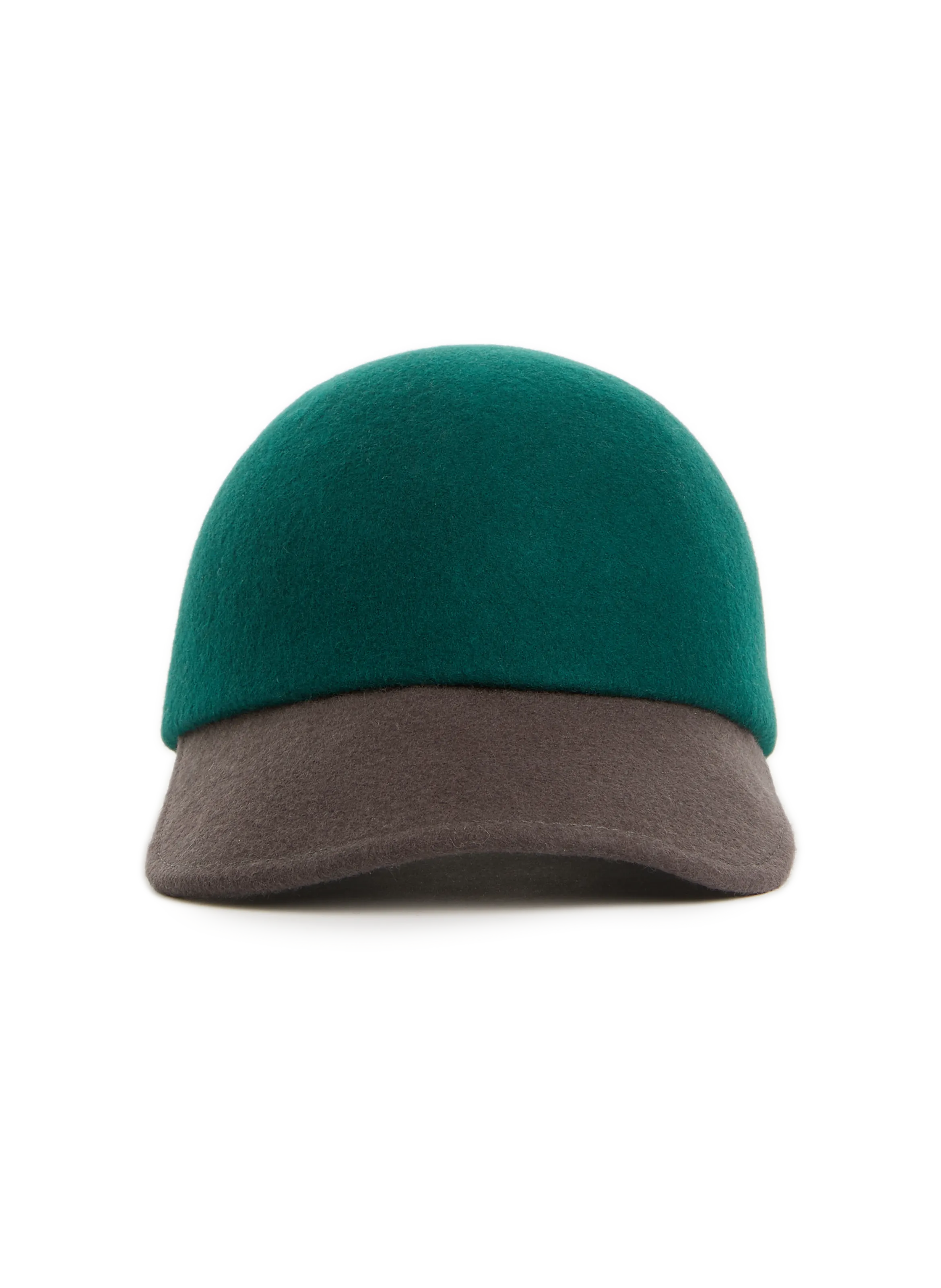 DESTREE  Casquette en feutre de laine - Vert