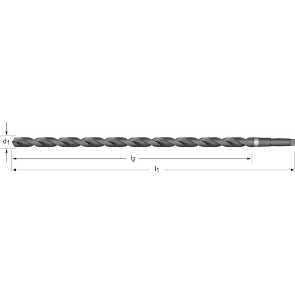Dormer A34520.5 Foret à métal à tige conique mt #2 20.5mm x 260mm x 385mm acier haute vitesse