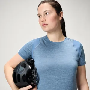 Femmes Maillot SingleTrack M/C femme - Bleu métal