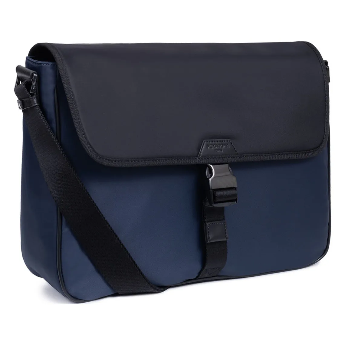 Gibecière 15'' & A4 CITIZEN Noir/Bleu | 3 Suisses