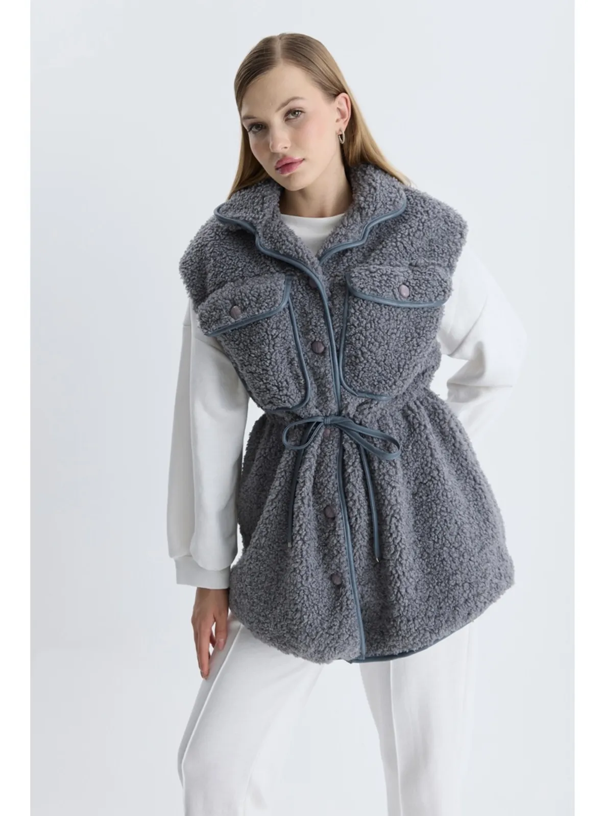 Grey - Vest