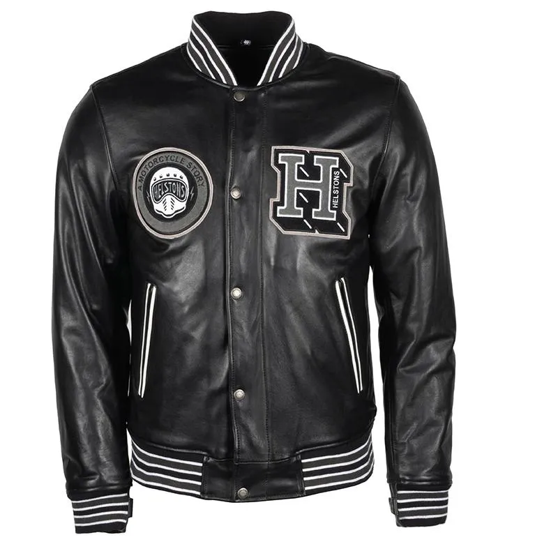  HELSTONS Blouson COLLEGE  Blouson moto cuir