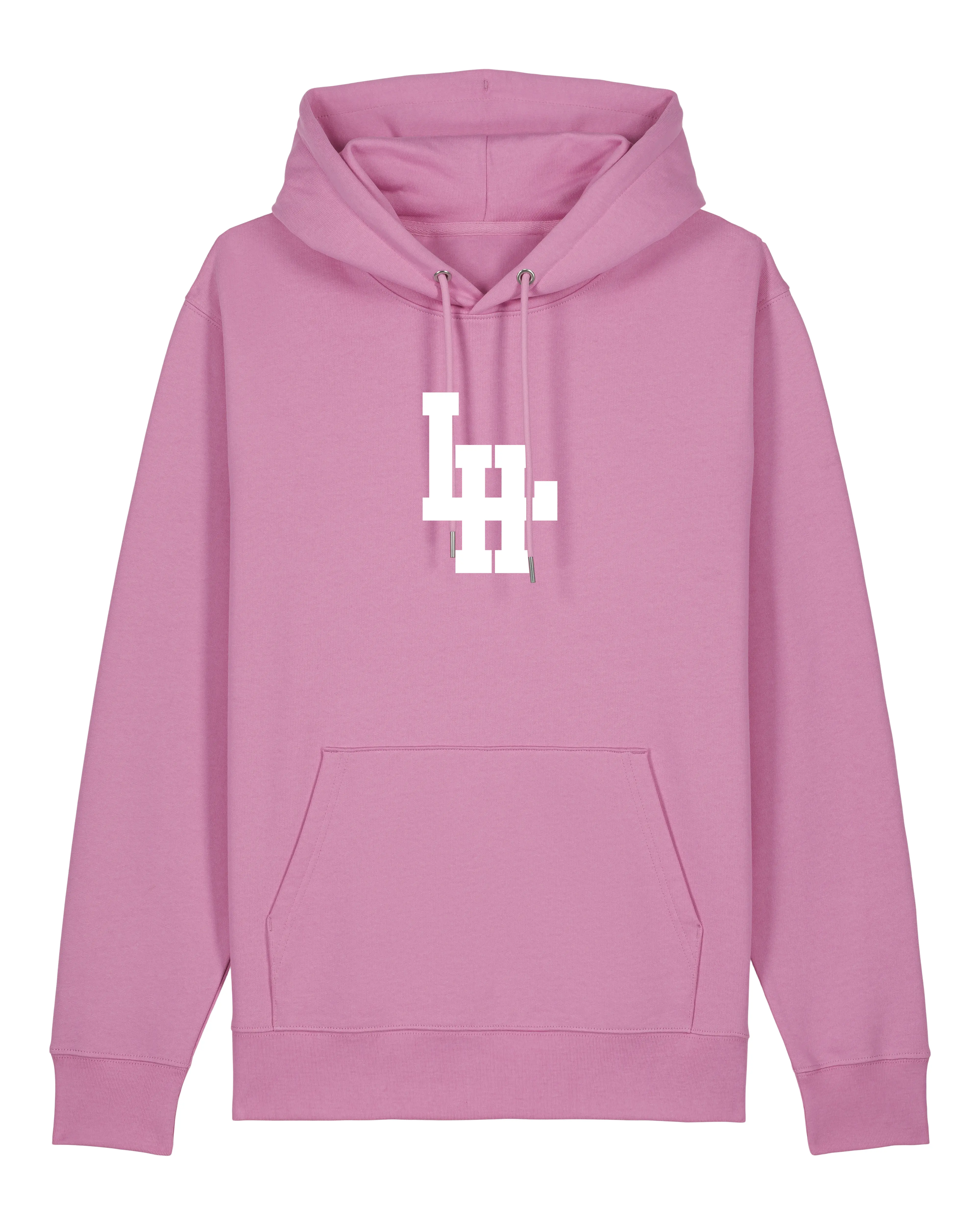 Hoodie Bio LH180 Girl Rose Gum (Blanc)