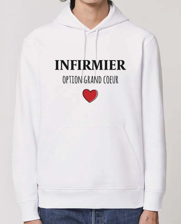 Hoodie Infirmier option grand coeur Par tunetoo