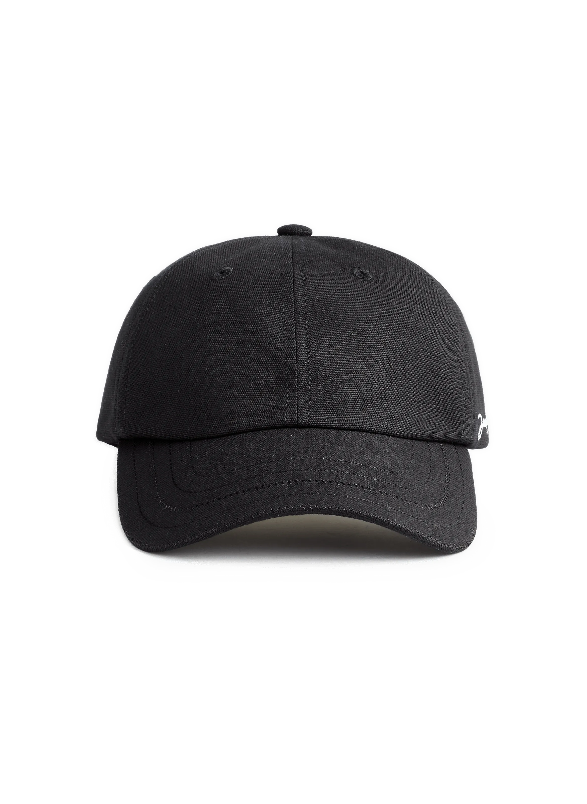 JACQUEMUS  La casquette Jacquemus en coton - Noir