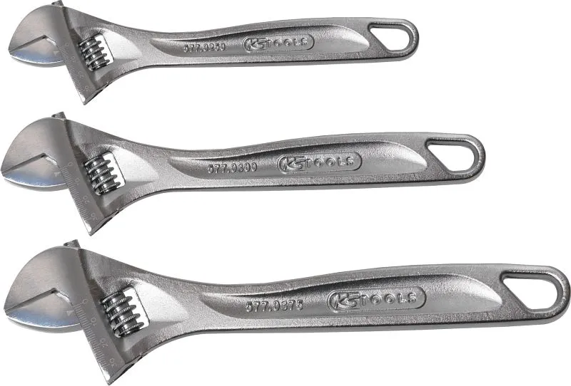 Jeu de clés à molette KS Tools réglables 3 pièces 577.0399 acheter à bas prix 