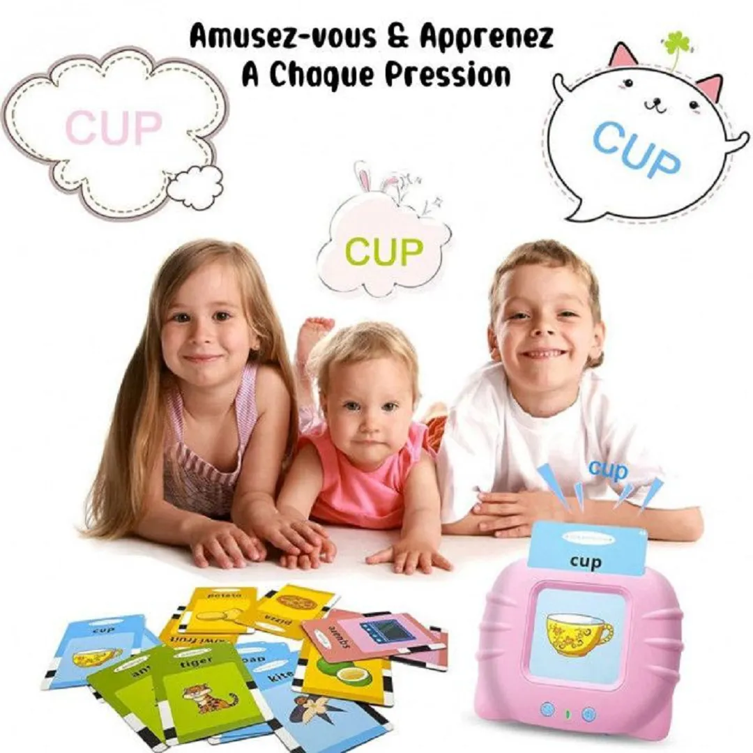 Jeu éducatif pour enfants avec cartes son et image 
