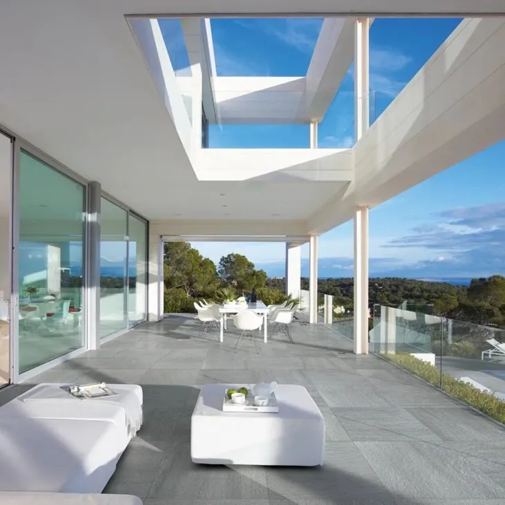 Keope Percorsi Extra Pietra Di Vals 20MM 120x240 cm L16J | Carrelage d’extérieur imitation pierre