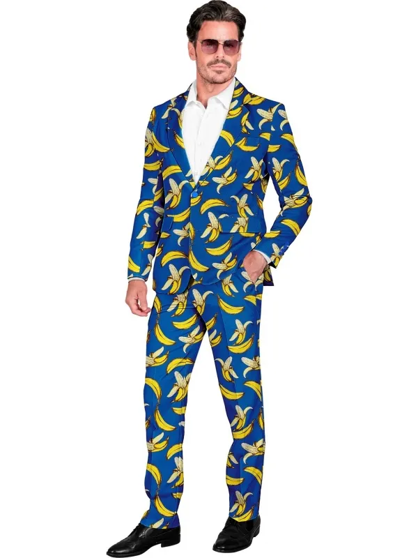 Le costume homme branché qui vous fera vibrer - Bananes Fluo