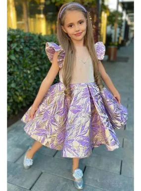 Lilac - Girls` Evening Dress