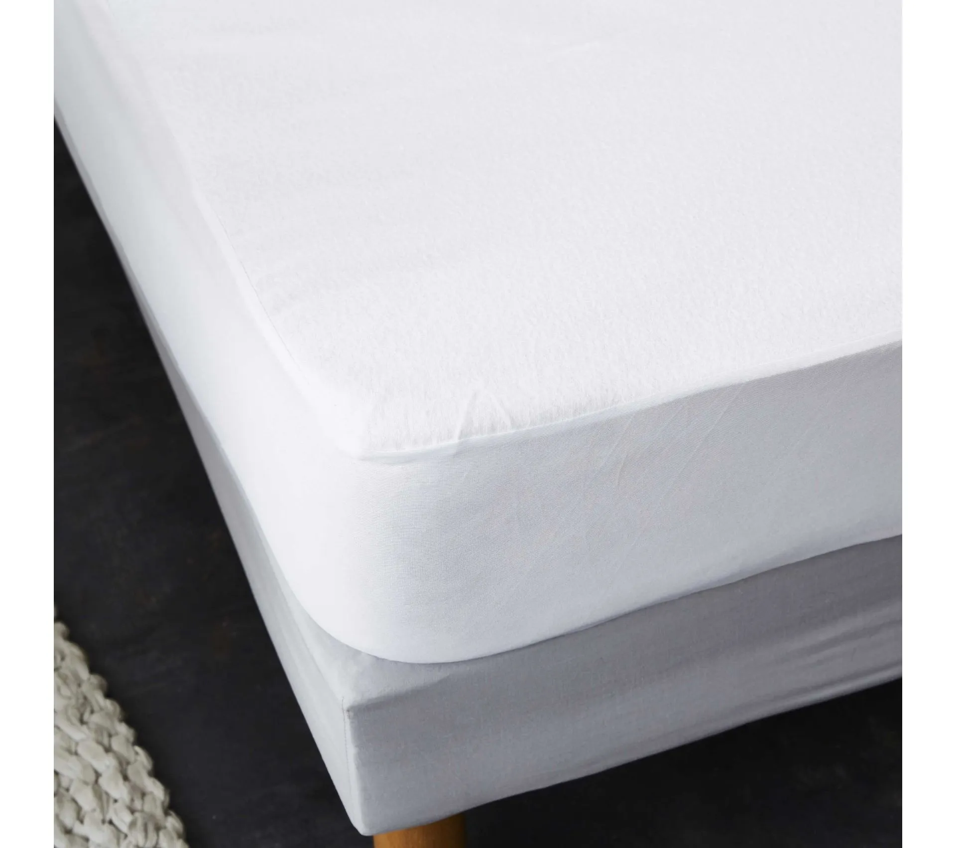 Lot De 2 - Protège Matelas 160x200 Cm - Alèse Imperméable Et Anti Acariens - Molleton 100% Coton