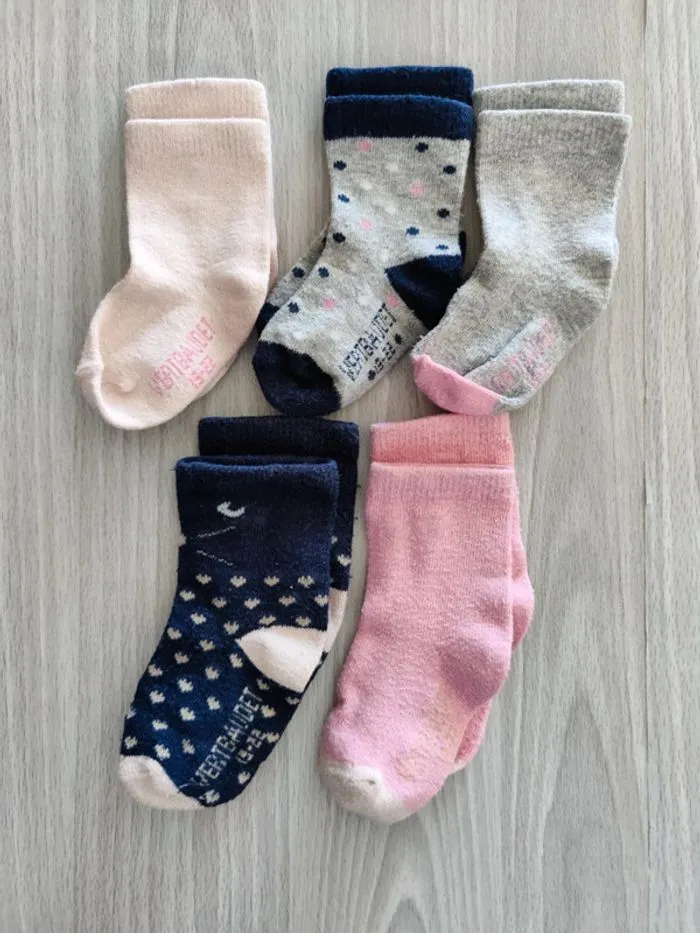 Lot de 5 paires de chaussettes - Vertbaudet | Beebs