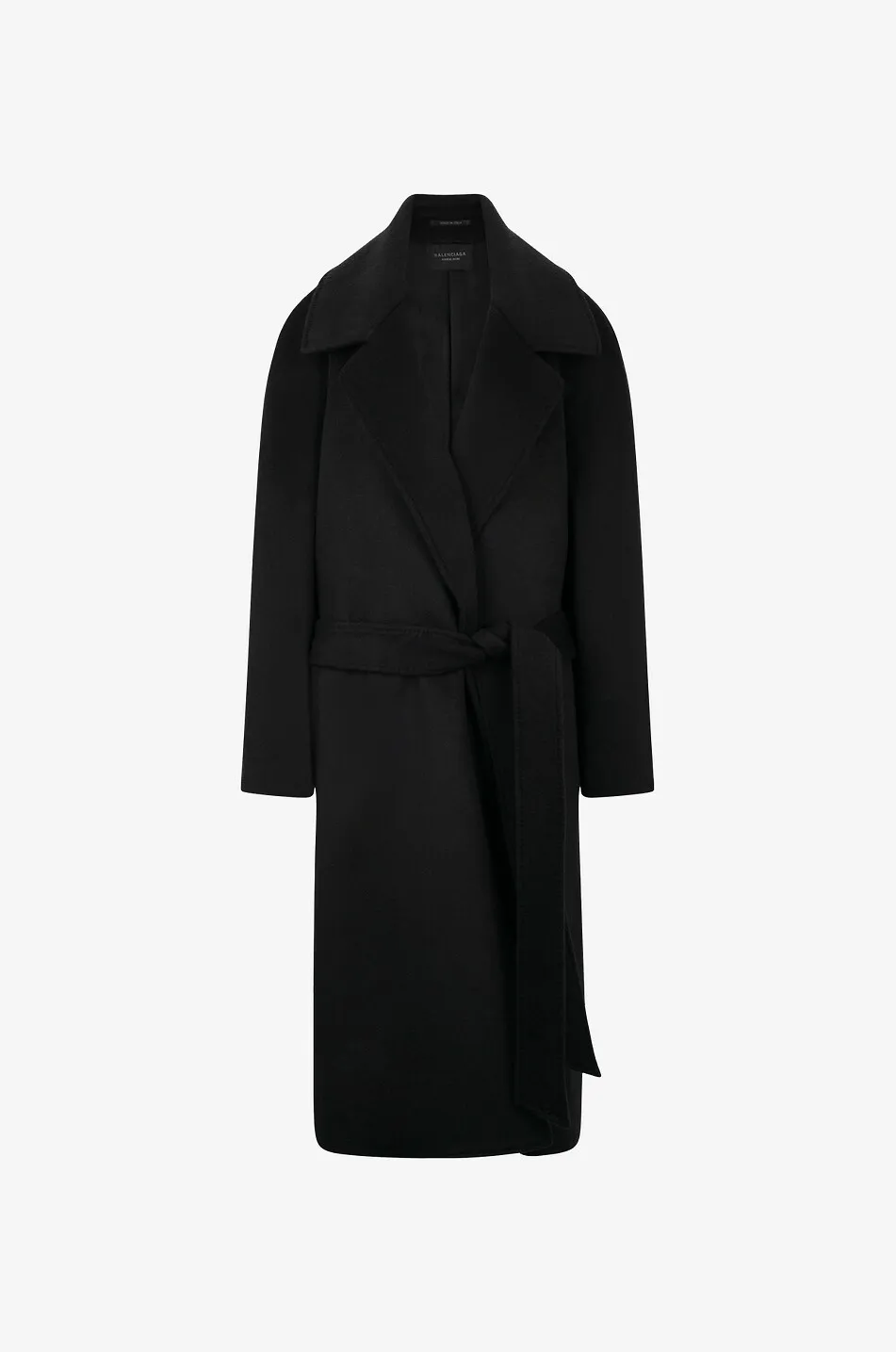 Manteau oversize en cachemire et laine à manches raglan