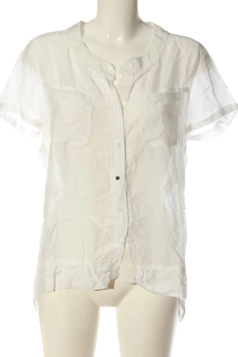 Marc Aurel Blouse-chemisier blanc style décontracté