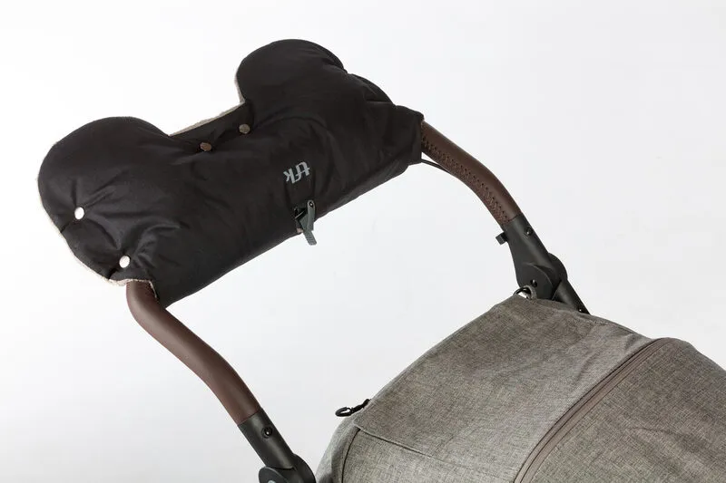 Moufles pour Poussette Black