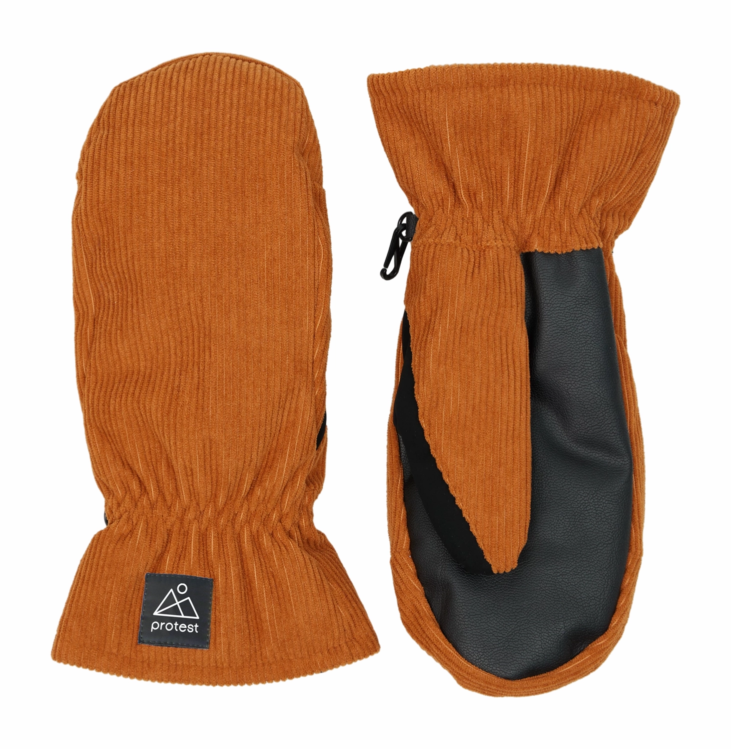 Moufles Protest Femme Prtorava Mitten Nutty Cognac