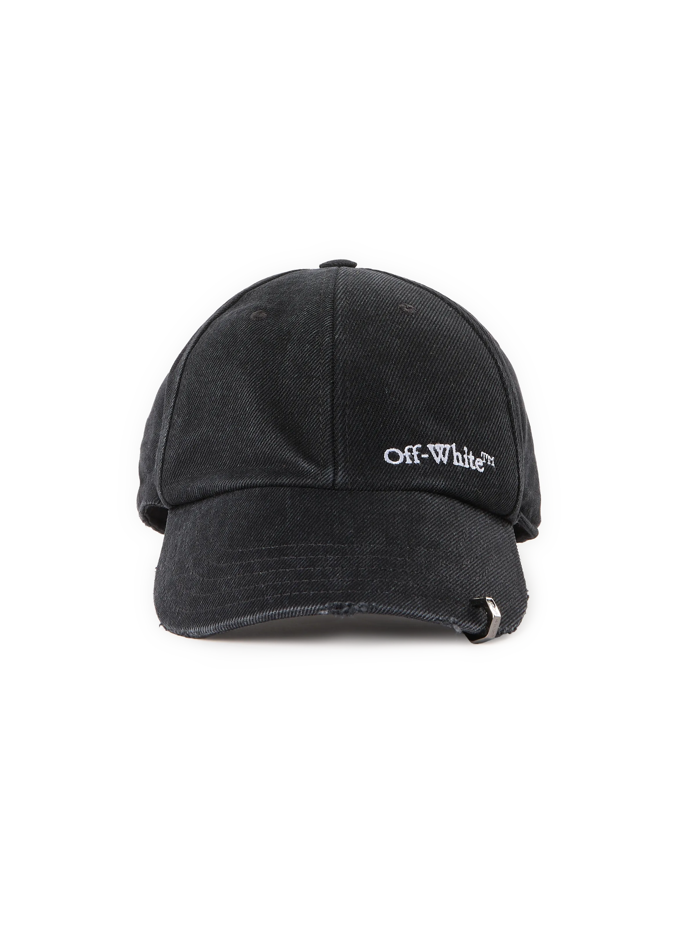 OFF-WHITE  Casquette logo - Noir