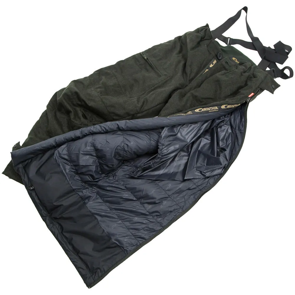 Pantalon en loden Carinthia, avec duvet