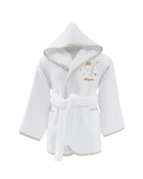 Peignoir de bain baby soft mouse stick personnalisé