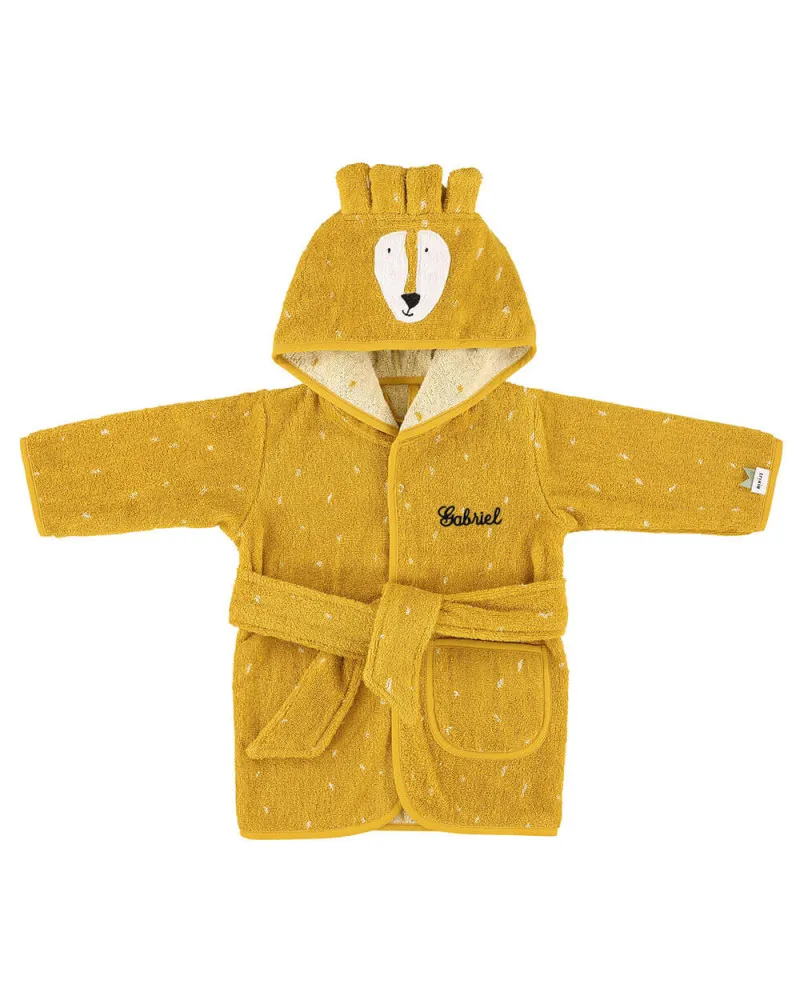 Peignoir de bain Mr Lion personnalisé