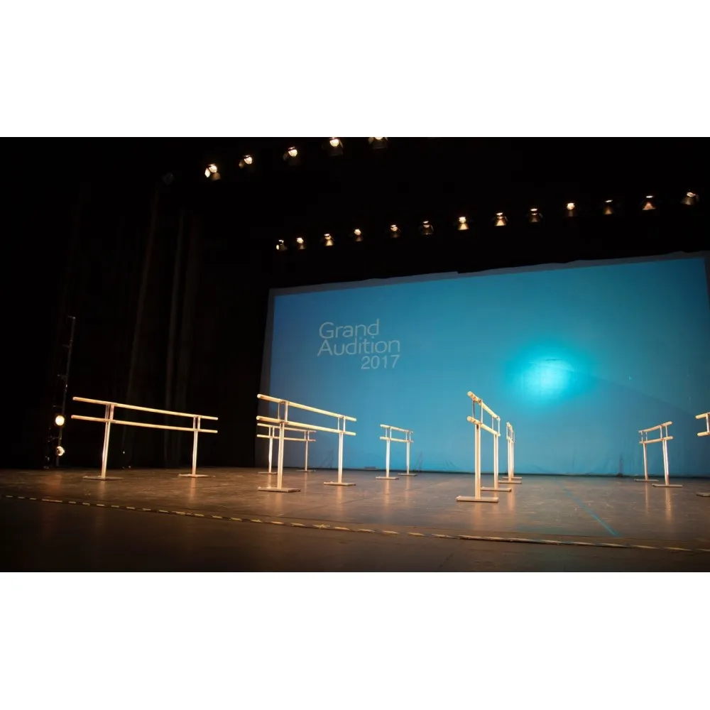 PINA - Double barre de danse mobile sans Roulettes Dinamica ballet - FAME LaMaisonDeLaDanse