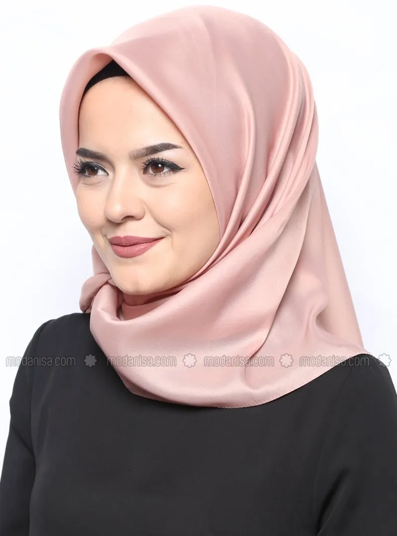 Plain - Powder - Scarf