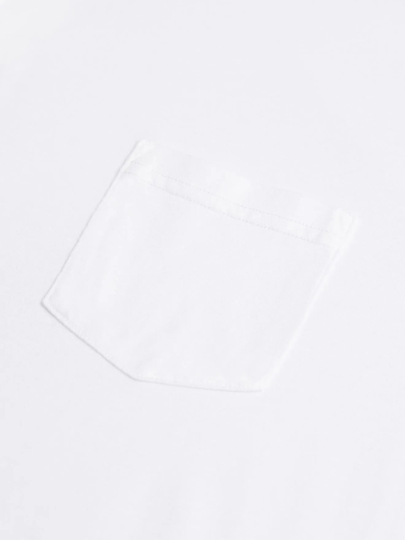 Polo Bred manches longues en jersey blanc