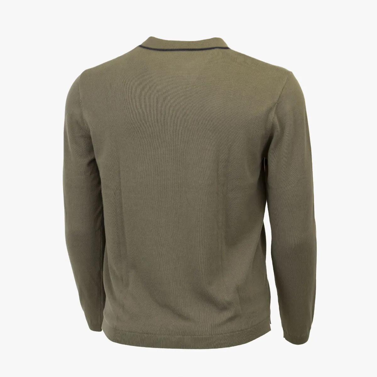 Pull vert col polo